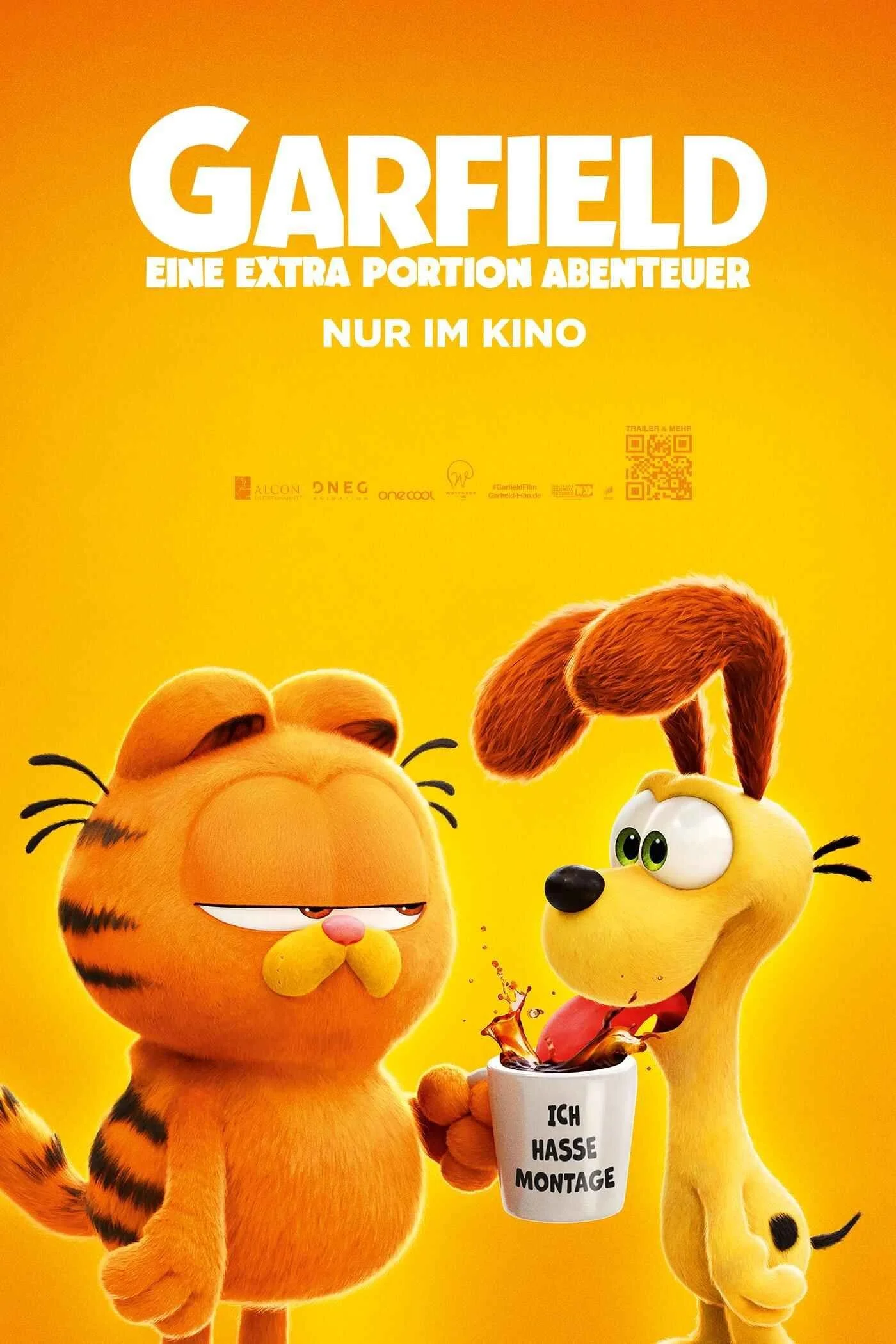 The Garfield Movie (2024) - Stream Animation movies with ATLAS PRO IBO IPTV service